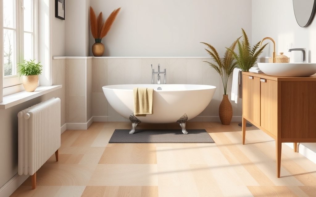 Winyl w łazience a estetyka: jak wybrać kolor i wzór, by podkreślić styl wnętrza