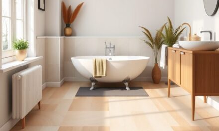 Winyl w łazience a estetyka: jak wybrać kolor i wzór, by podkreślić styl wnętrza