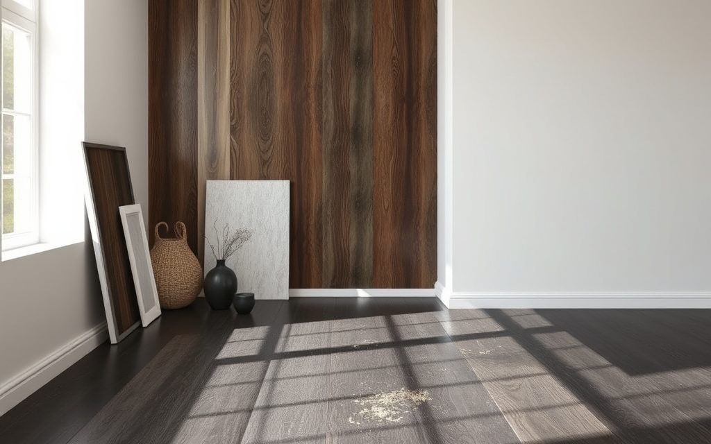 Jak wybrać kolor i fakturę podłogi, by skutecznie maskować ślady po butach i piasek w domu?