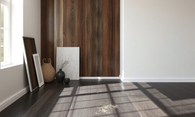 Jak wybrać kolor i fakturę podłogi, by skutecznie maskować ślady po butach i piasek w domu?