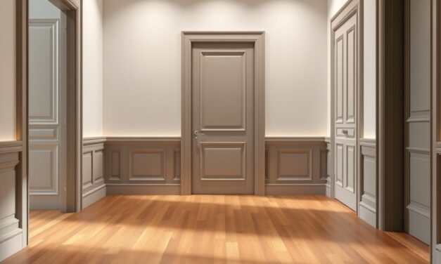 Podłoga, drzwi i listwy: jak łączyć kolory, by stworzyć harmonijną aranżację wnętrza