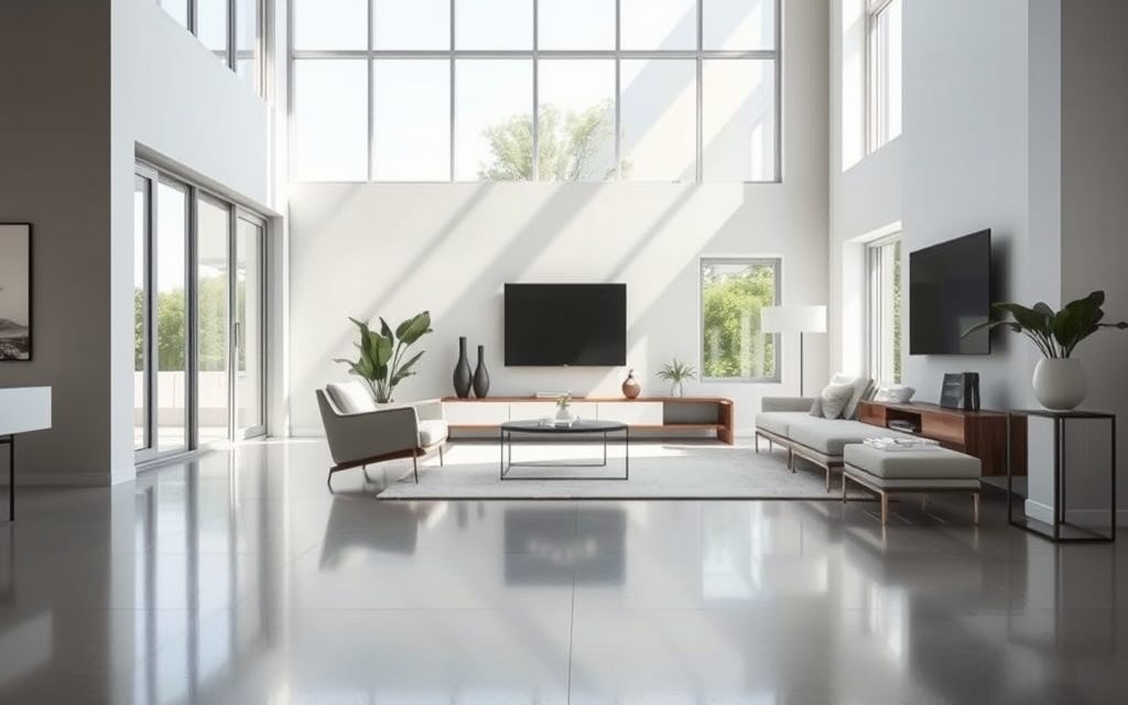 Mikrocement na podłodze w mieszkaniu: trwała i estetyczna alternatywa dla tradycyjnych posadzek