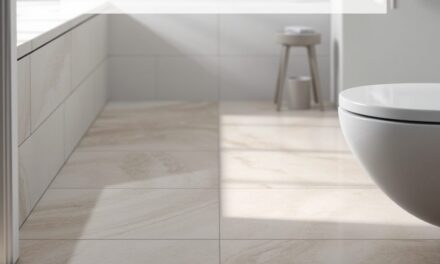 Podłoga do łazienki z klasą antypoślizgowości: jak łączyć bezpieczeństwo z estetyką i komfortem użytkowania
