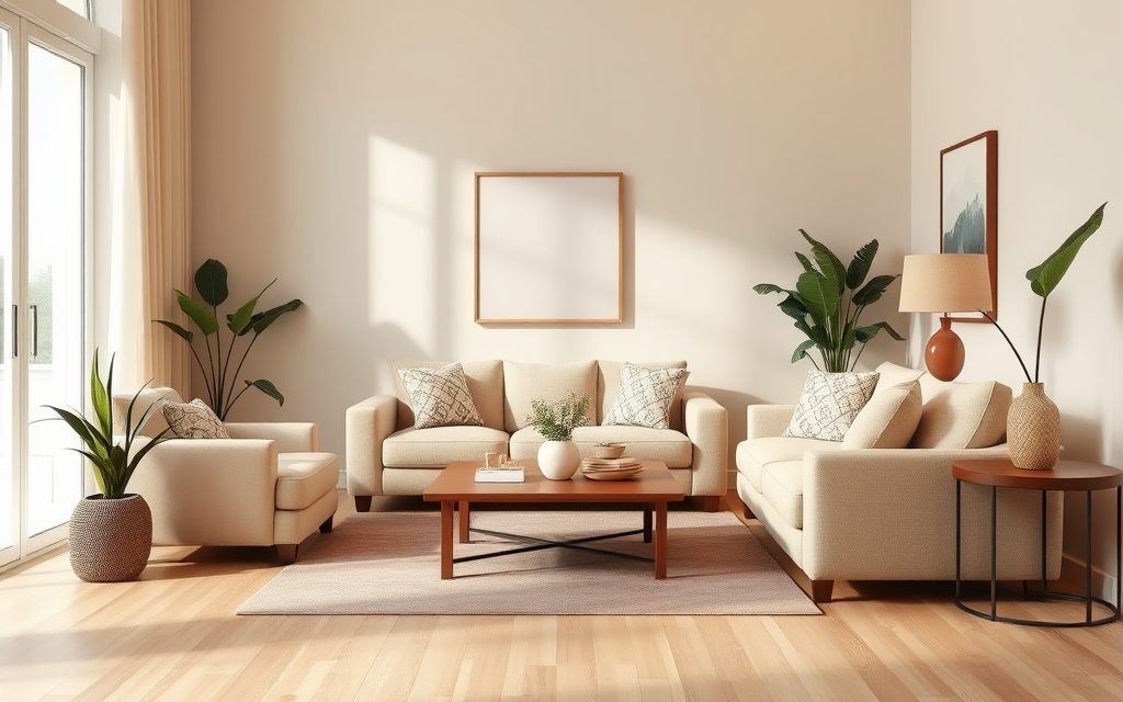 Podłoga do beżowych mebli: jak wybrać kolor i materiał dla harmonijnej aranżacji wnętrza
