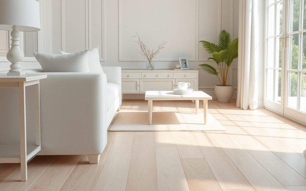 Podłoga do białych mebli: jak wybrać odcień i materiał dla harmonii lub kontrastu w aranżacji