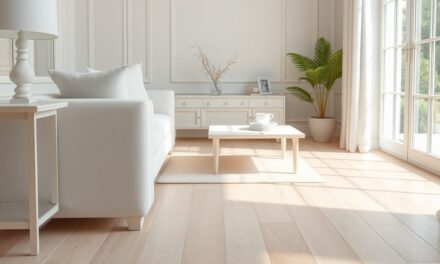 Podłoga do białych mebli: jak wybrać odcień i materiał dla harmonii lub kontrastu w aranżacji