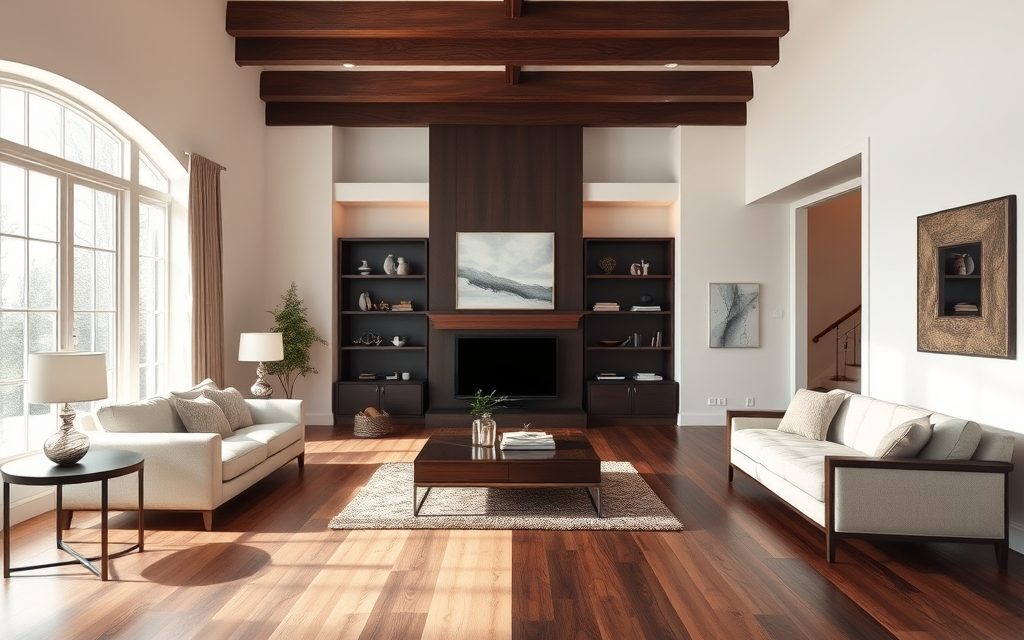 Podłoga do salonu jasna czy ciemna – jak wybrać kolor, by optycznie zmienić przestrzeń i podkreślić styl wnętrza