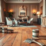 Zły kolor podłogi drewnianej – jak przygotować i przeprowadzić zmianę koloru, by uratować efekt wnętrza