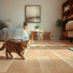 Podłoga w mieszkaniu z kotem: jak wybrać trwały i bezpieczny materiał odporny na zarysowania i wilgoć