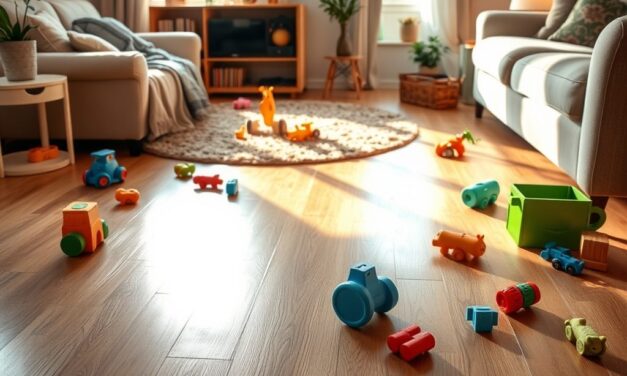 Podłoga do salonu odporna na zarysowania przy dzieciach – praktyczne rozwiązania i trwałość w codziennym użytkowaniu