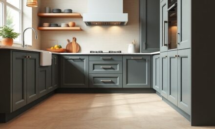 Jak wybrać podłogę do frontów kuchennych, by stworzyć harmonijną i funkcjonalną aranżację