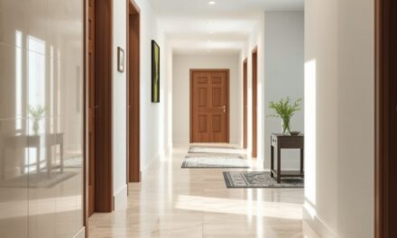 Podłoga do przedpokoju łatwa w czyszczeniu: praktyczne materiały odporne na wilgoć i zabrudzenia