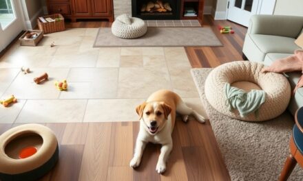 Podłoga dla psa a sierść i brud: jak wybrać materiał i kolor ułatwiające sprzątanie i ochronę powierzchni