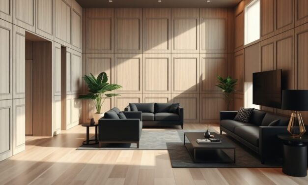 Jaka podłoga do ciemnych mebli: wybór koloru i materiału dla harmonii i przestronności wnętrza