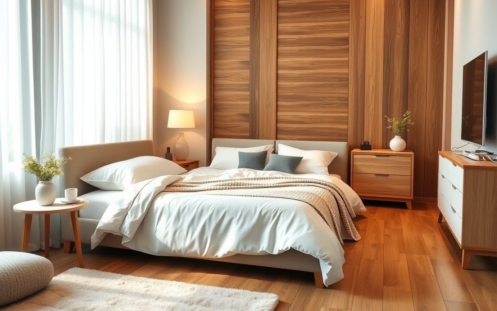 Podłoga do sypialni: jak wybrać materiał łączący komfort, ciepło i łatwość utrzymania czystości