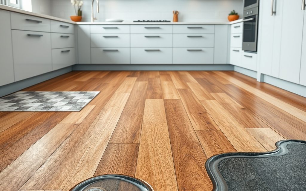 Jaka podłoga do kuchni jest naprawdę odporna na wodę: praktyczne porównanie materiałów i ich wytrzymałość na rozlane płyny