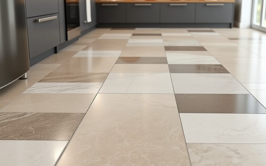 Podłoga w kuchni przy blacie: jak wybrać materiały odporne na zabrudzenia i łatwe w utrzymaniu czystości