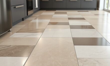 Podłoga w kuchni przy blacie: jak wybrać materiały odporne na zabrudzenia i łatwe w utrzymaniu czystości