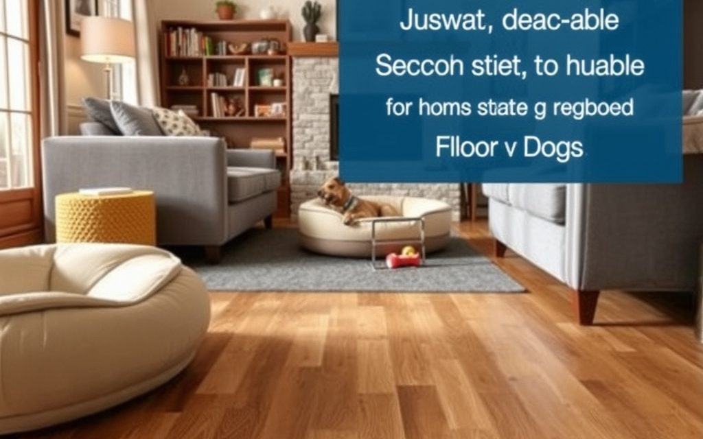 Podłoga do mieszkania z psem: jak wybrać trwały i bezpieczny materiał odporny na zarysowania i wilgoć