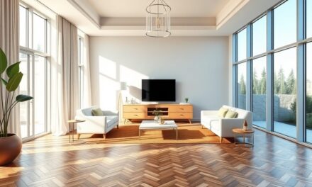 Jodełka na podłodze w nowoczesnym wnętrzu: jak wybrać wzór i uniknąć przytłoczenia przestrzeni