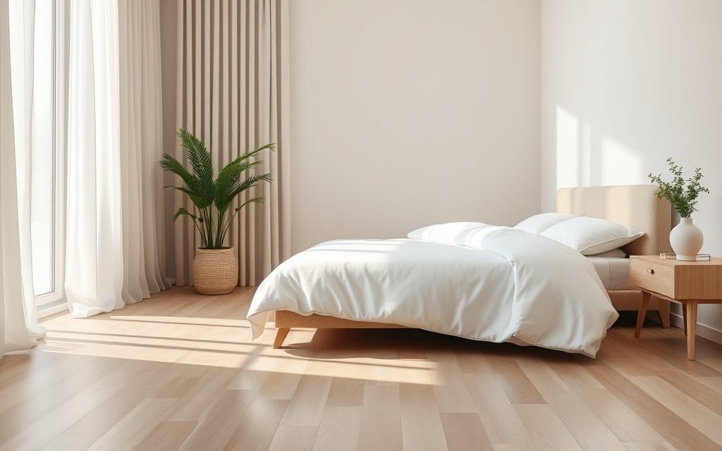 Podłoga do sypialni a alergie: jak wybrać i dbać o powierzchnię, która ogranicza kurz i roztocza