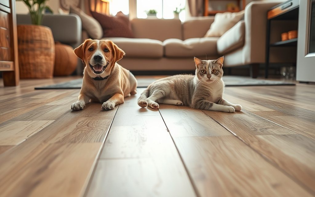 Błędy w wyborze podłogi do domu ze zwierzętami: czym grożą i jak ich uniknąć na co dzień